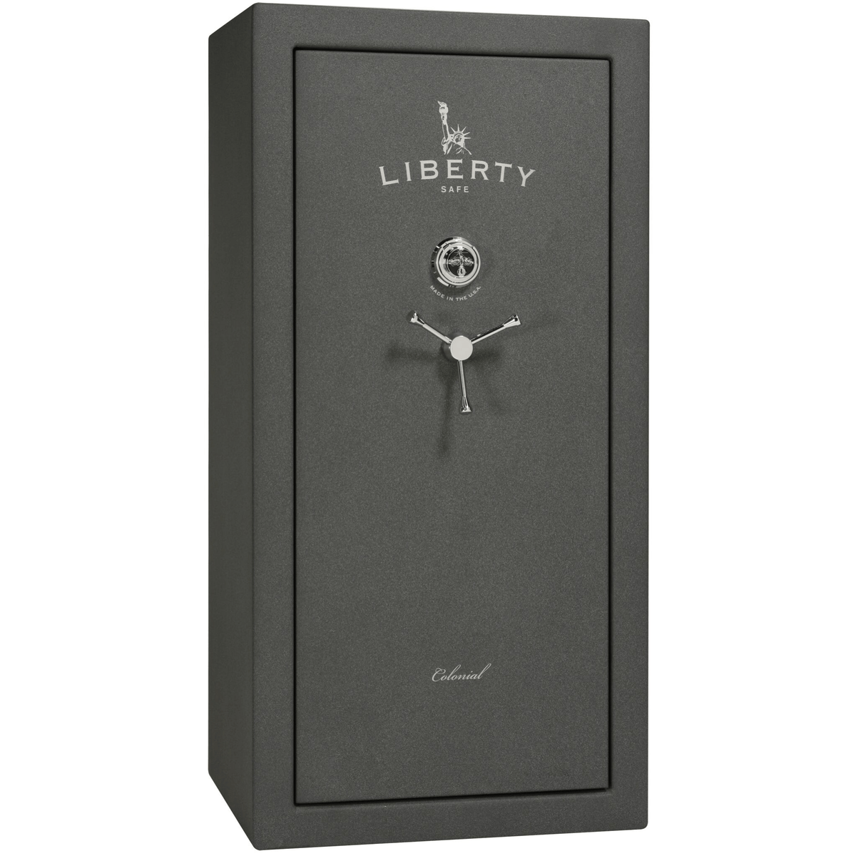 Colonial Series | Level 3 Security | 75 Minute Fire Protection | 23 | DIMENSIONS: 60.5&quot;(H) X 30&quot;(W) X 25&quot;(D) | Gray Gloss | Electronic Lock