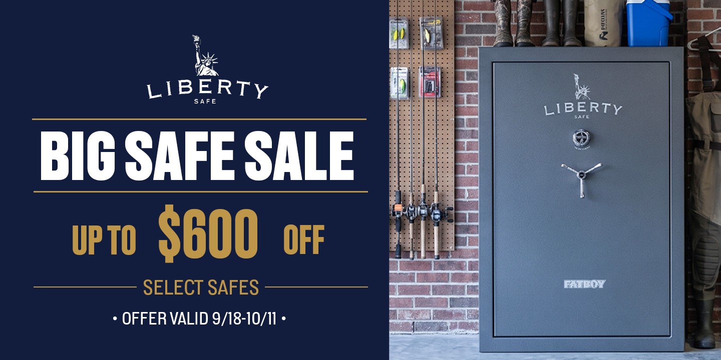 Liberty Safe Big Safe Sale from Liberty Safes of Oklahoma City your Liberty Safe dealer in Oklahoma CIty