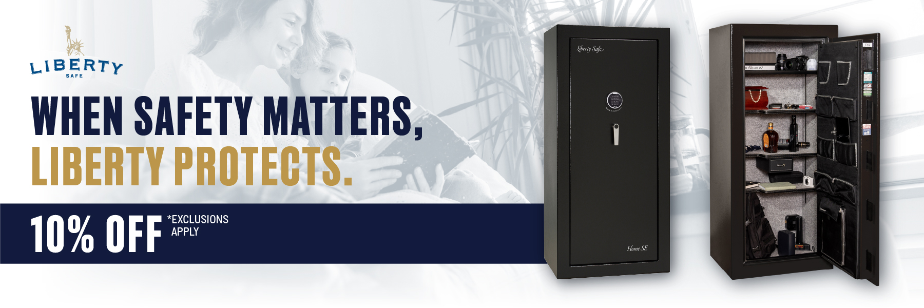 Liberty Safe Safety Month Sale from Liberty Safes of Oklahoma City your Liberty Safe dealer in Oklahoma CIty