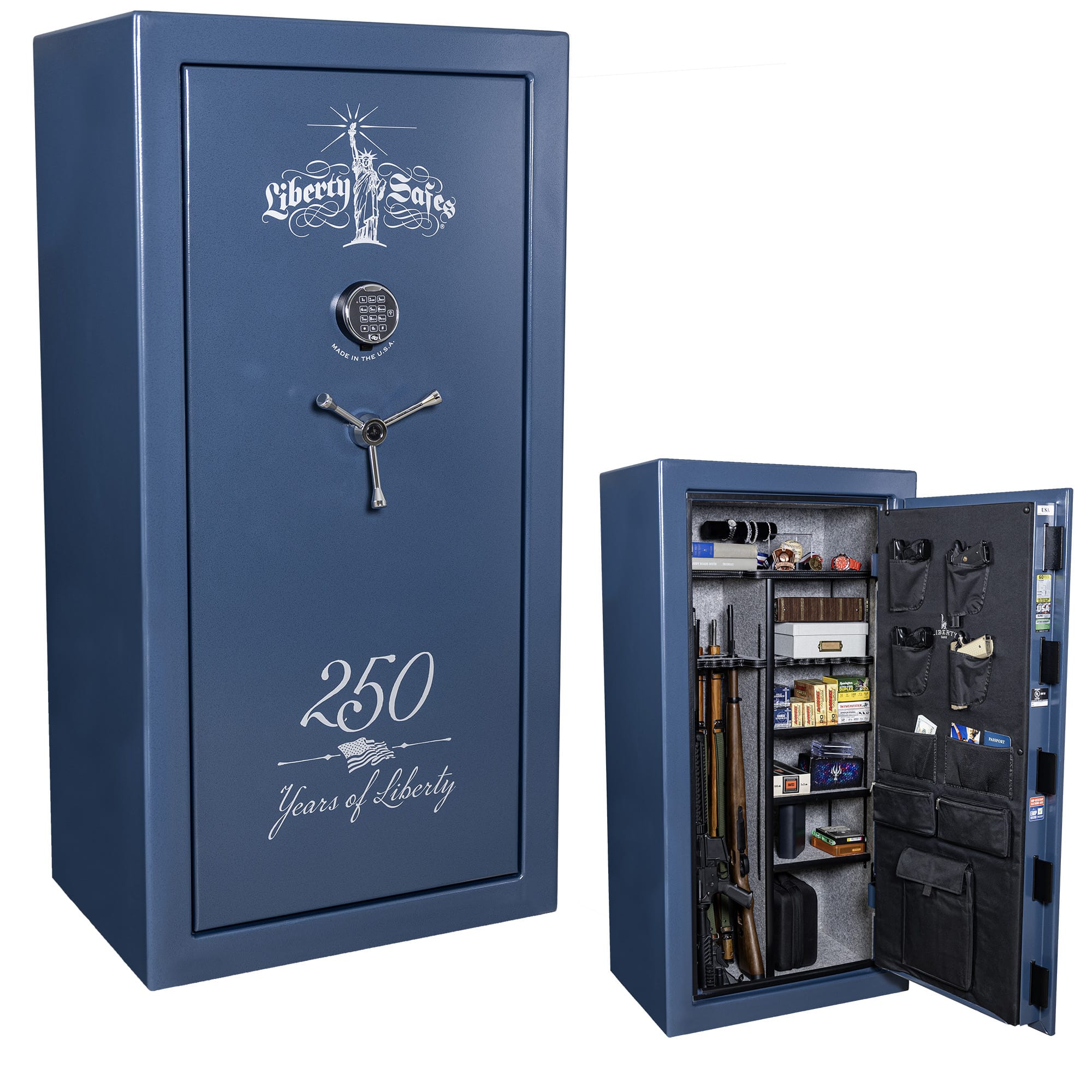 Liberty Safe USA 250th Commemorative Gun Safe in Oklahoma CIty